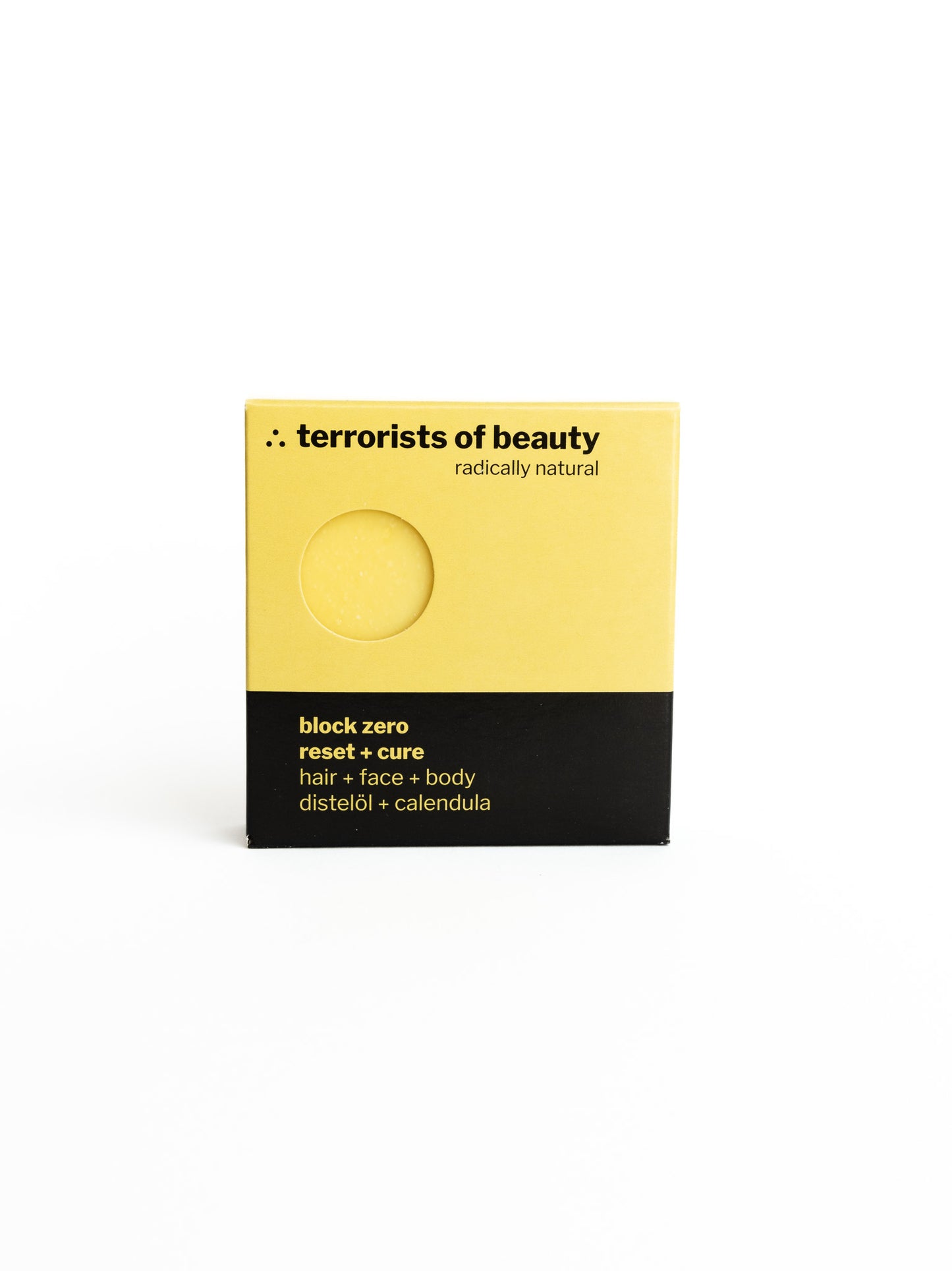 Fester Seifenblock zero von terrorists of beauty