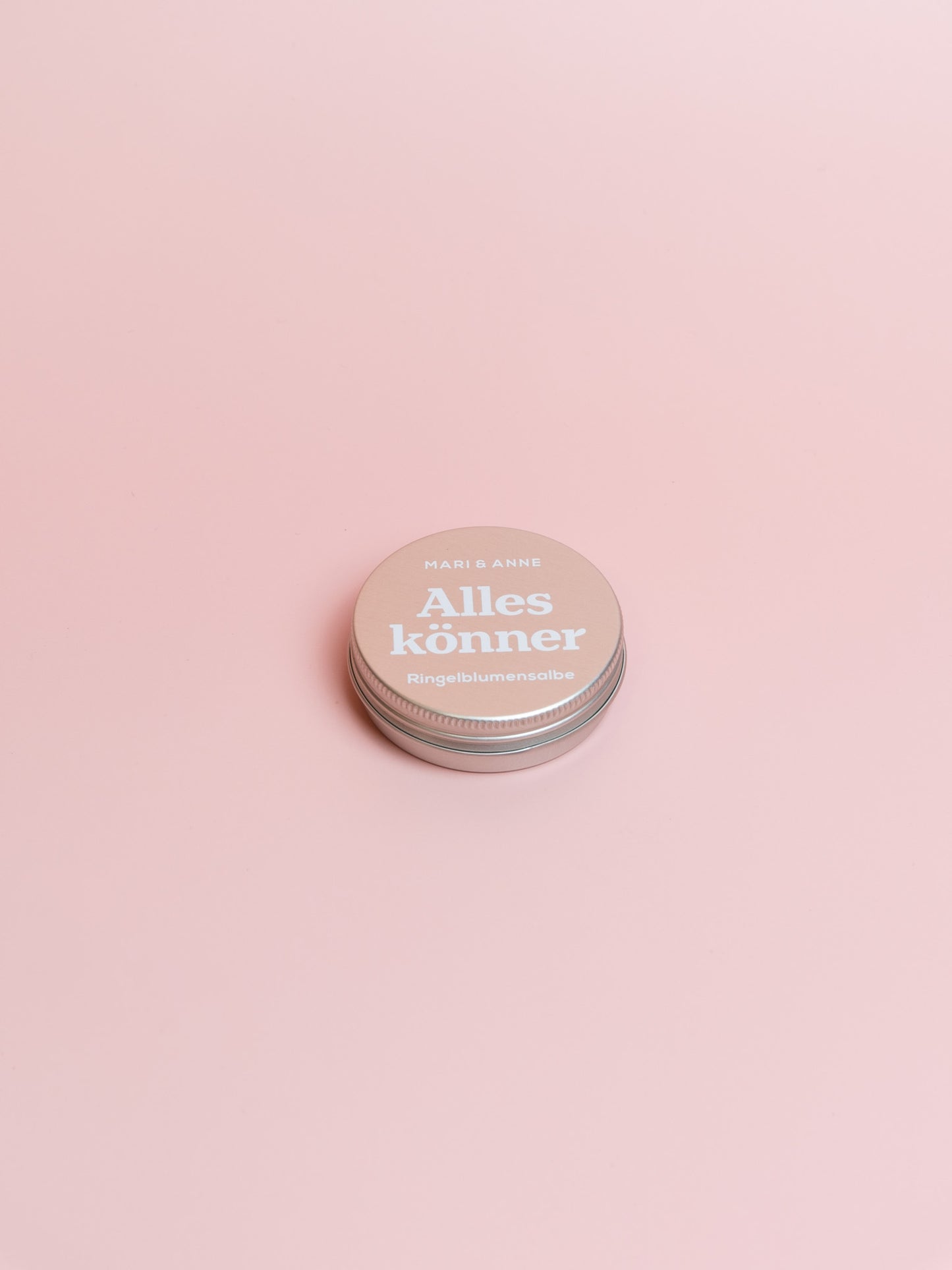 Ringelblumensalbe "Alleskönner" von Mari und Anne; geschlossene Dose