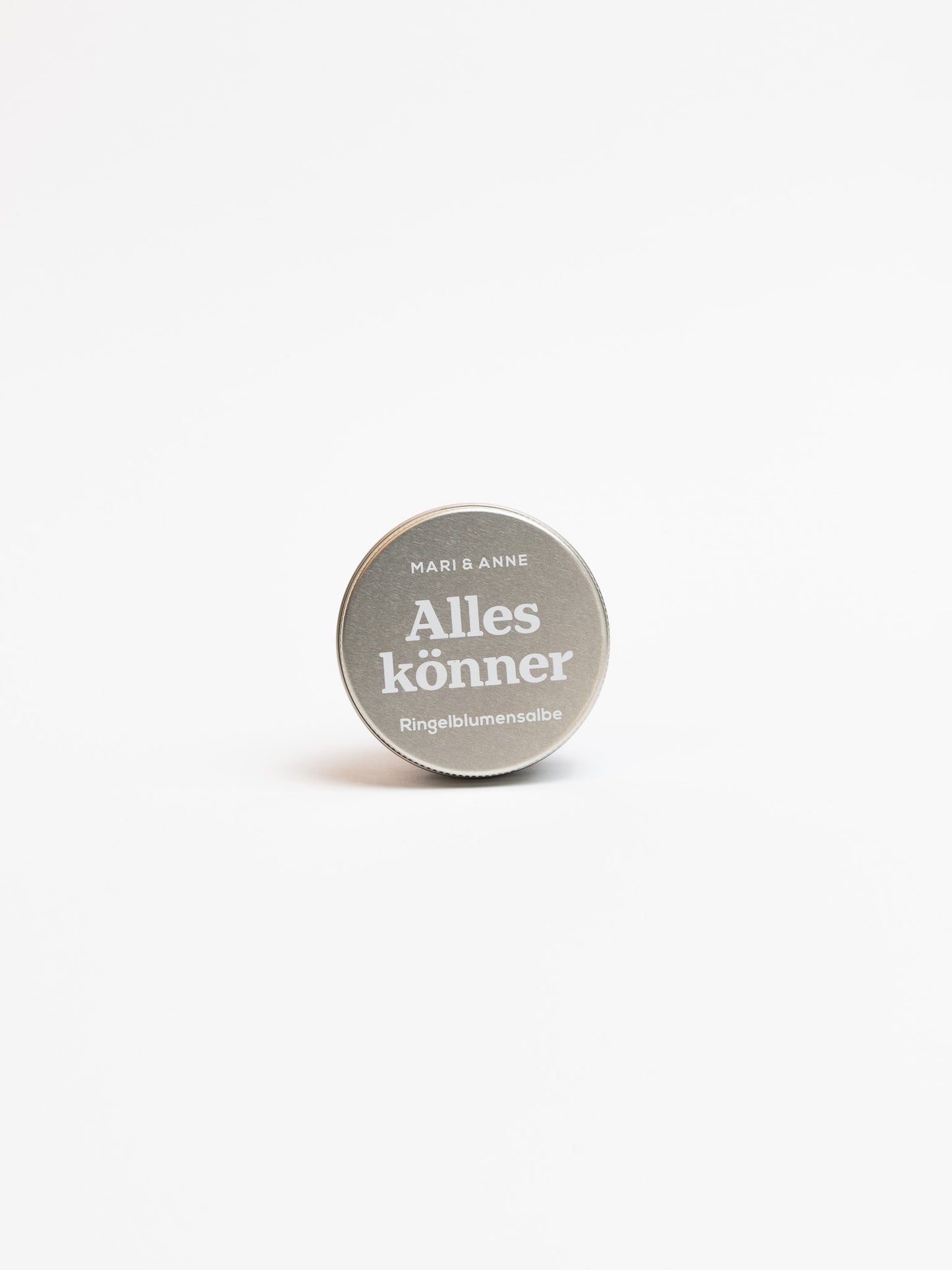 Ringelblumensalbe "Alleskönner" von Mari und Anne; geschlossene Dose