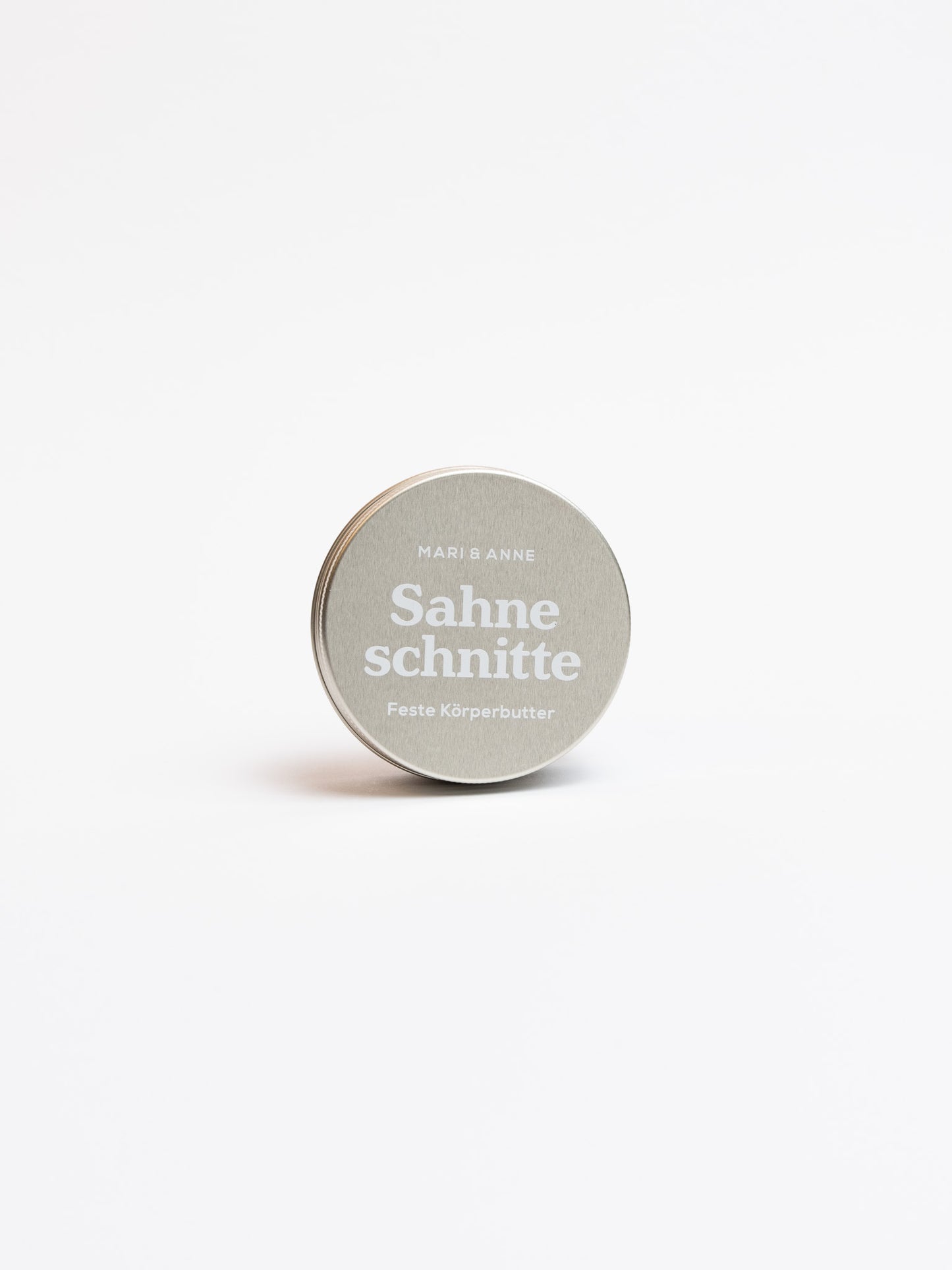 Feste Sheabutter Dose sensitiv ohne Duftstoffe; geschlossene Dose