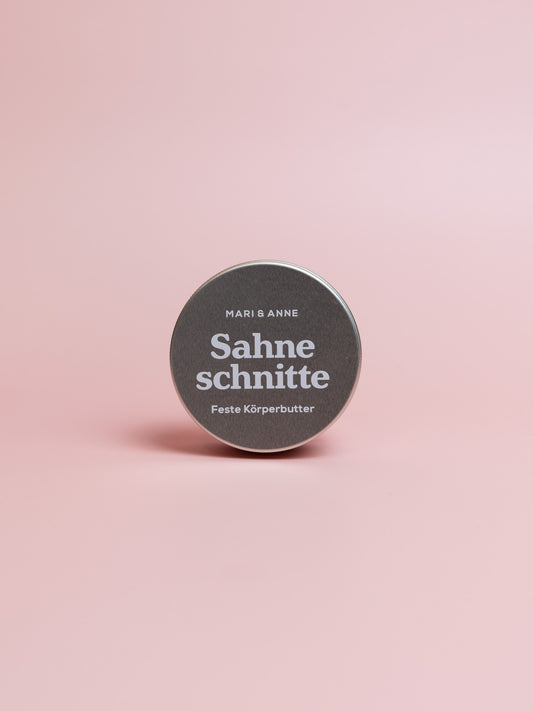 Fluffige Sheabutter Dose sensitiv ohne Duftstoffe; geschlossene Dose