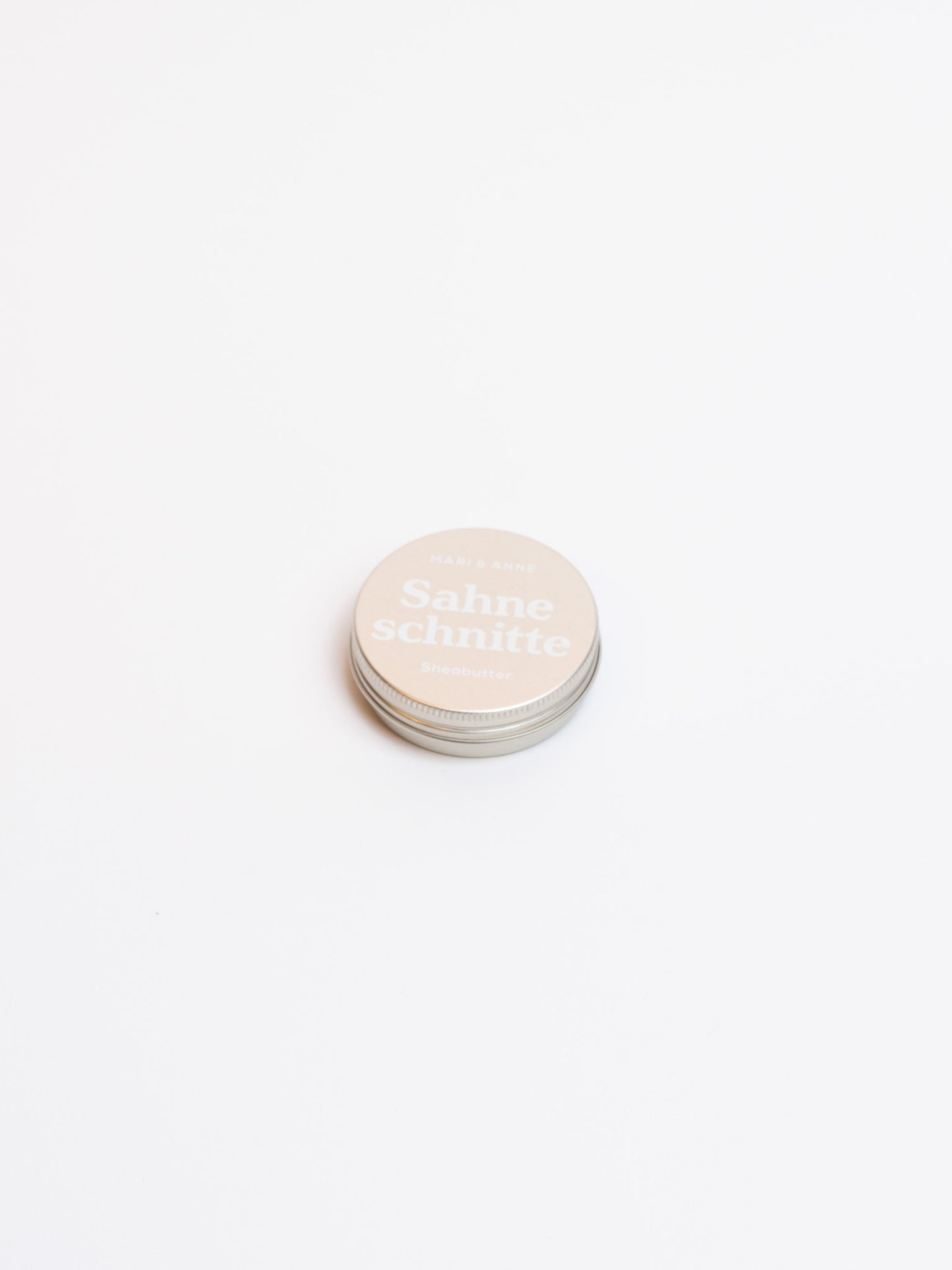 Fluffige Sheabutter Dose sensitiv ohne Duftstoffe; geschlossene Dose