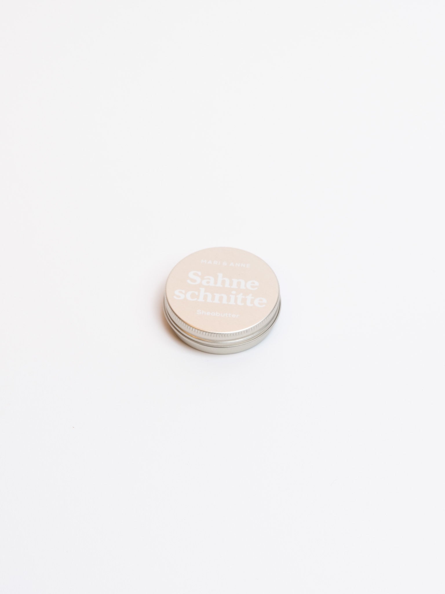 Fluffige Sheabutter Dose sensitiv ohne Duftstoffe; geschlossene Dose